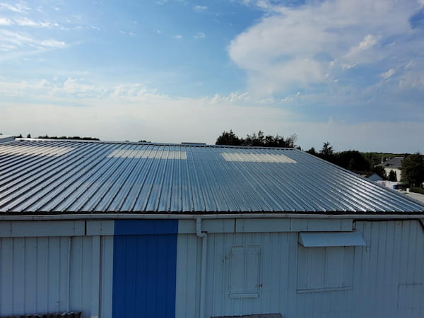 Photo couverture acier