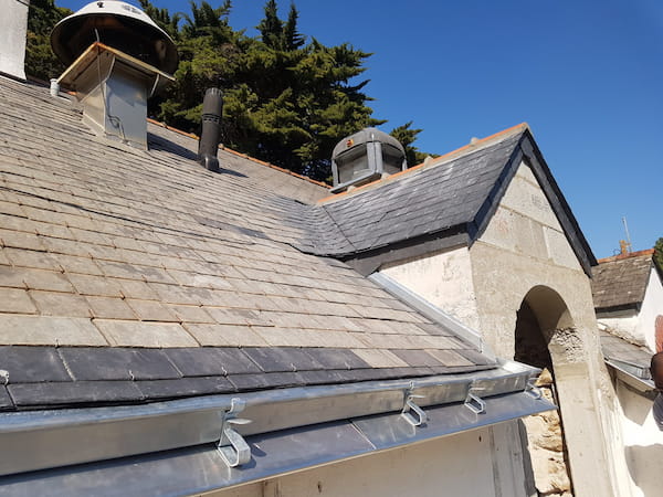 Photo zinguerie gouttiere